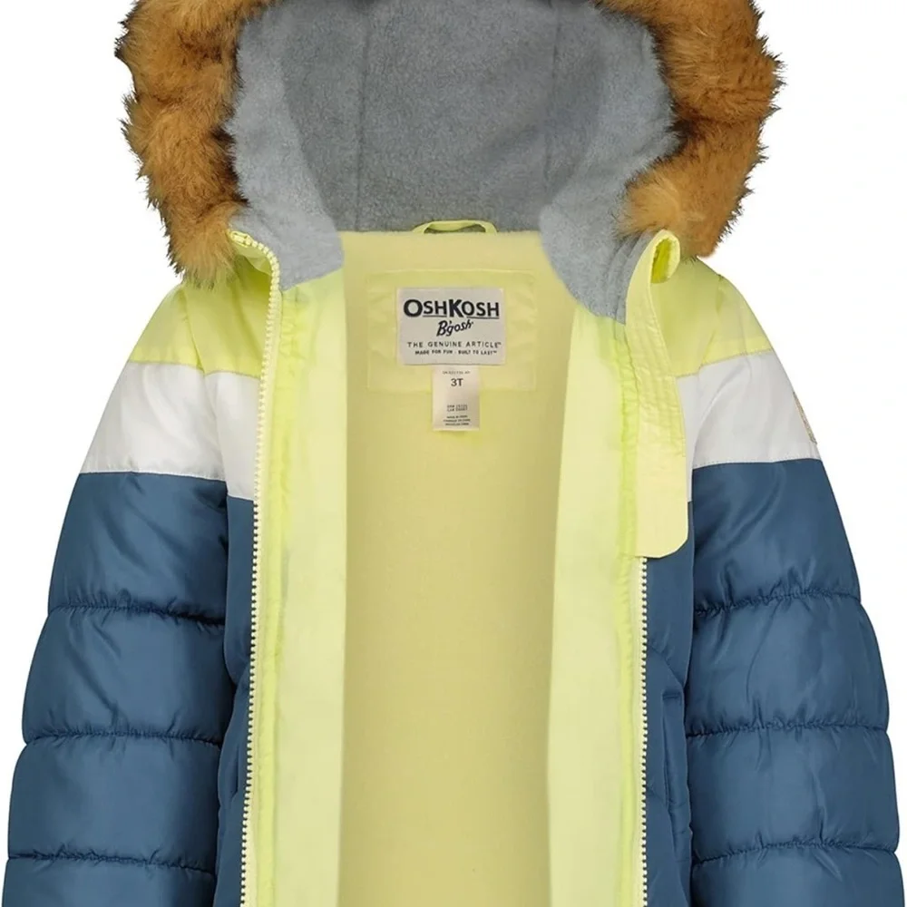 Oshkosh B'gosh Boys Puffer Jacket Size 2T